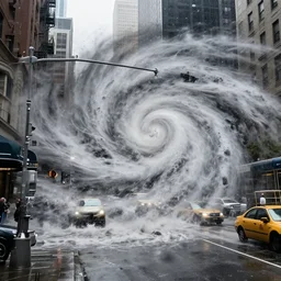 a hurricane hits nyc