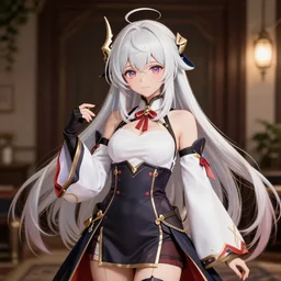 Realistic Atago from Azur Lane beautiful