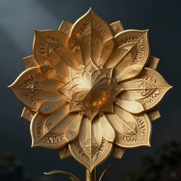 sacred geometry of a flower