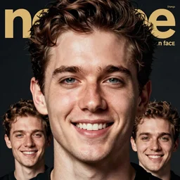 ( ( ( ( ( thom yorke ) ) ) ) ), [ [ no red in face ] ], [ [ eyes the same ] ], [ [ healthy glow ] ], [ [ spotless ] ], [ [ heroic!!! ] ], [ [ smaller ears ] ], [ [ hollywood cheekbones!!!!! ] ], smiling magazine photoshopped photoshoot