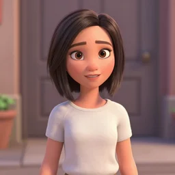 christina ricci as a 3 d pixar character