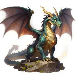 Coherent & Accurate & Well shaped : magical dragon, epic fantasy style, in the style of Greg Rutkowski, hearthstone artwork