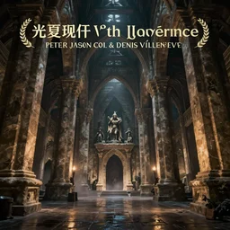 ruins of a fantasy dwarven hall interior in the style of Lord of the Rings, very tall columns, wet floors, high ceiling, dark moody lighting, foggy atmosphere, bright colors, photo by Peter Jackson Dylan Cole and Denis Villeneuve, low angle view, octane rendering