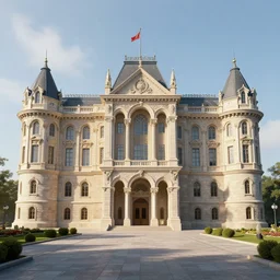 a tartarian palace, octane 2. 0 render, photo, hyperrealist, unreal engine, cryo engine, symmetrical