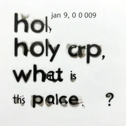 ' holy crap, what is this place?'photo, posted jan 9, 2 0 0 9