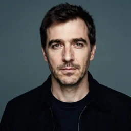 portrait of a balkanian male by Annie Leibovitz