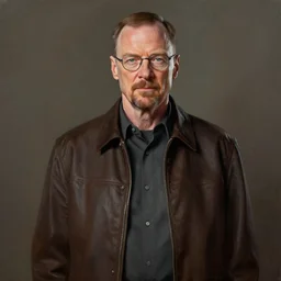walter white as gordon freeman, digital art, painting