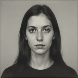 self portrait by Vija Celmins.
