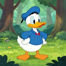 forest in ducktales by disney