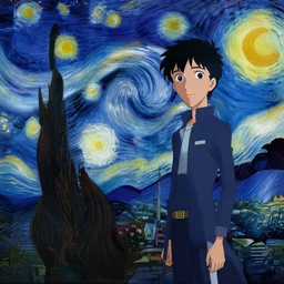 starry night, by genndy tartakovsky n - 9