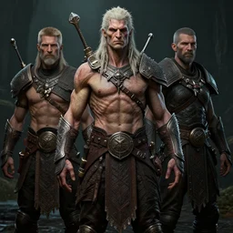hyperrealistic mixed media image of skyrim creature by john carpenter, stunning 3 d render inspired art by greg rutkowski and xiang duan and thomas eakes, perfect symmetry, flesh texture, realistic, highly detailed attributes and atmosphere, dim volumetric cinematic lighting, 8 k octane detailed render, post - processing, masterpiece,
