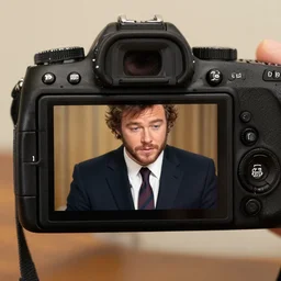 dslr photo still of post malone as a stock broker, 8 k, 8 5 mm f 1 6