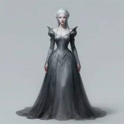 highly detailed portrait of a pale fantasy queen wearing a dress made of shadows. art by donato giancola, eugene delacroix, ruan jia, carl larsson, peter mohrbacher. trending on artstation, intricate details, energetic composition, horror themed, golden ratio, concept art, illustration, elegant art, global illumination