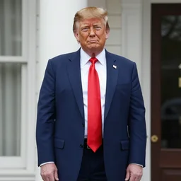 Donald Trump unprofessional cardboard cutout