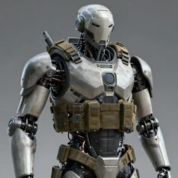chest gear nano robot military tactical armor digital painting highly detailed render 4 k 8 k hd trending on artstation
