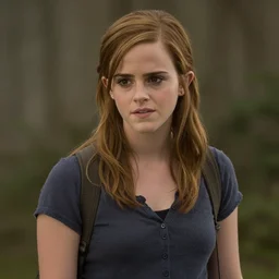 A still of Emma Watson as Ellie from tlou