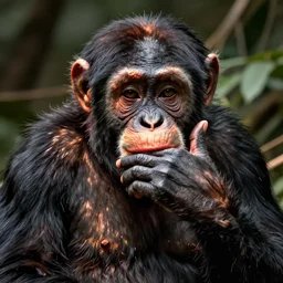 chimp face palm