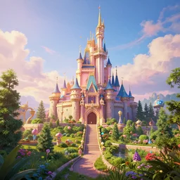wonderland landscape, highly detailed, 4k, HDR, award-winning, octane render, artstation