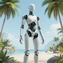 paradise in a cyborg future