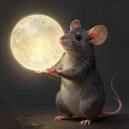 a anthropomorphic mouse wizard, holding giant orb diffuse lighting, fantasy, intricate, elegant, highly detailed, lifelike, photorealistic, digital painting, artstation, illustration, concept art, smooth, sharp focus, naturalism, trending on byron's - muse, by greg rutkowski and greg staples
