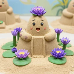 Waterlilies by Guacamole Sandcastle Masters