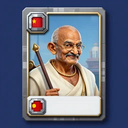 Gandhi Clash Royale Card