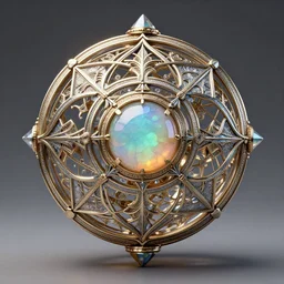 opal crystal, orb, jewelry complex sacred geometry, artstation, 8k, magical, elegant, fantasy, highly detailed, art deco, relic, elegant, art noveau