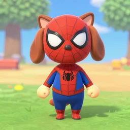 Spider-Man as an Animal Crossing Character