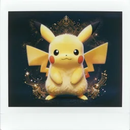 polaroid photo:: cute fluffy pokemon, studio lighting:: by beeple and James Gilleard and Justin Gerard :: ornate, dynamic, particulate, intricate, elegant, highly detailed, centered, smooth, sharp focus