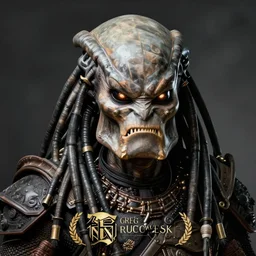 Portrait of the Predator by greg rutkowski