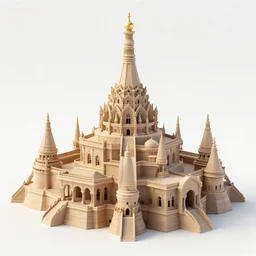 ashanti rammed earth palace, 1 8 7 4, the palace is located atop a hill and overlooks a traditional african city, there a lush forest surrounds it