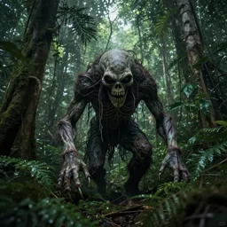 creepiest jungle photograph