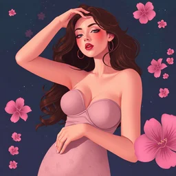 beautiful feminine illustrations by lois van baarle