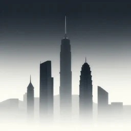 coruscant skylines minimalism