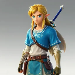 Legend of Zelda in biopunk style