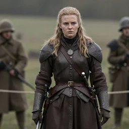 a photo of Brienne of Tarth in WW2