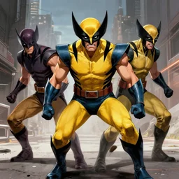 x men wolverine doing late art