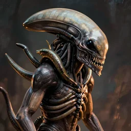Xenomorph Portrait Zulu Art