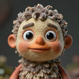 very beautiful portrait of an extremely cute and adorable fraggle rock, perfect face, fantasy, character design by jim henson, sharp focus, concept art, intricate detail, cinematic lighting, hyperrealistic, 3 5 mm, diorama macro photography