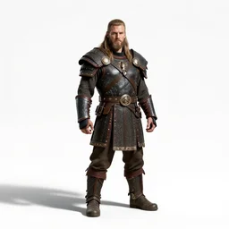 elegant orc warlord, cinematic studio photo, full body, standing, isolated on a pure white background, centered, whole figure in frame, sharp focus, studio lighting