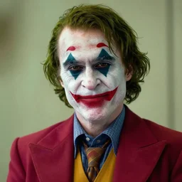 walter white as joker, 8k, hyper Realistic, natural lighting