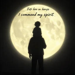 father, into your hands i commend my spirit,, global lighting, digital art, artstation