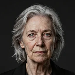 artstation older woman, very detailed, , portrait, high contrast