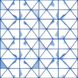 triangle pattern white and blue spurdo sparde