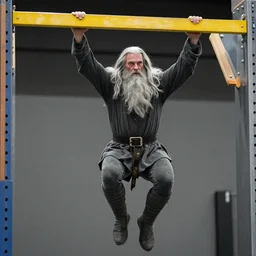 gandalf the grey wizard competing in america ninja warrior