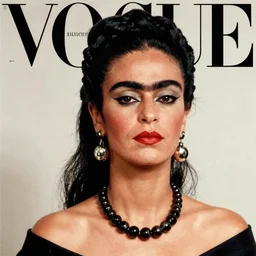 annie leibovitz snapped salma hayek as her artista alter - ego frida kahlo for vogue magazine in october 2 0 0 2
