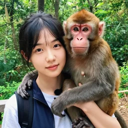 me and my monkey