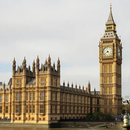 4 k hd, high detail photograph of buckingam palace and the big ben, shot with sigma f / 4. 2, 2 5 0 mm sharp lens, wide shot, volumetric lighting, high level texture render