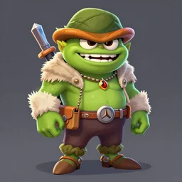 oscar the grouch overwatch hero concept character, trending on artstation