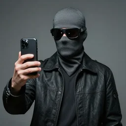 Unabomber taking selfies, realistic, photo studio, HDR, 8k, trending on artstation
